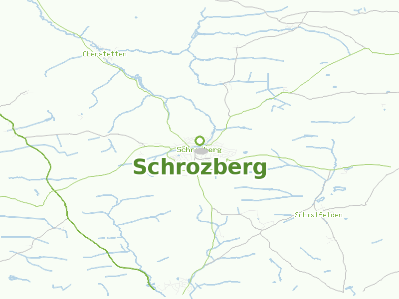 Karte von Schrozberg