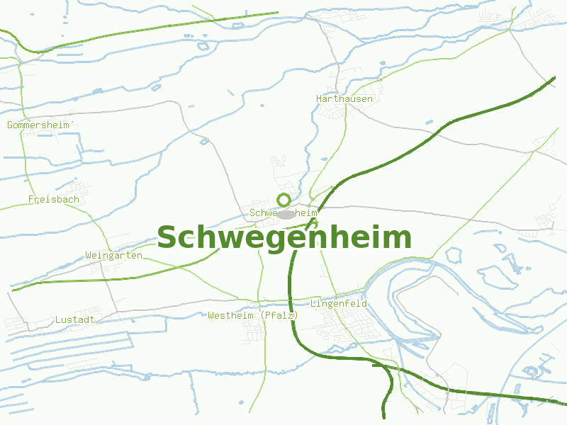 Karte von Schwegenheim