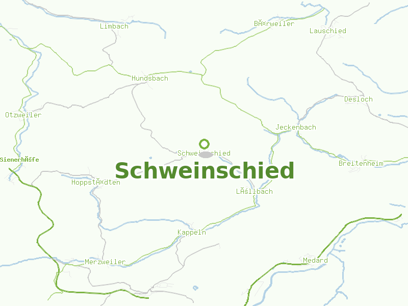 Karte von Schweinschied