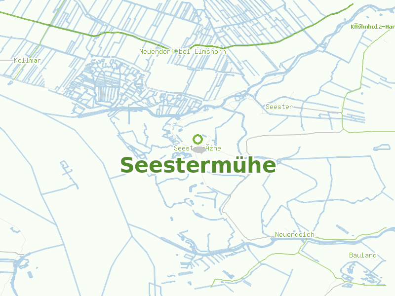 Karte von Seestermühe