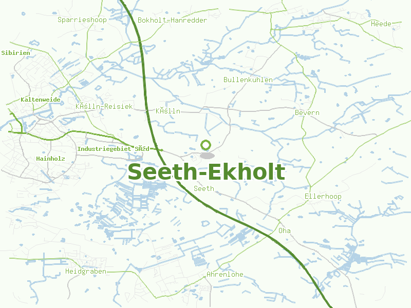 Karte von Seeth-Ekholt