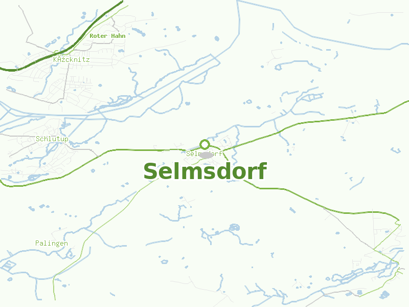 Karte von Selmsdorf