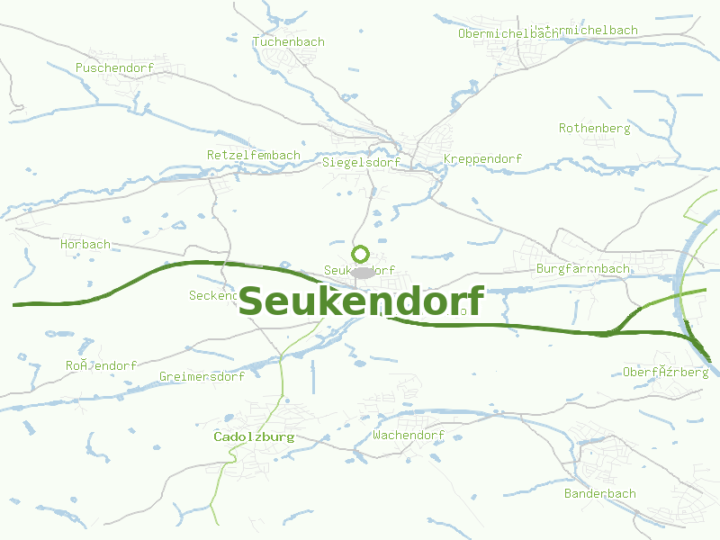 Karte von Seukendorf