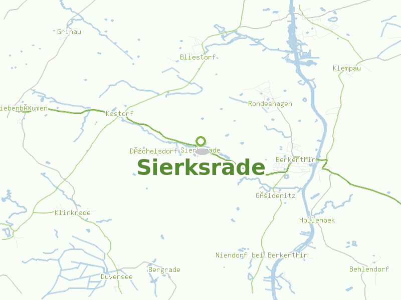 Karte von Sierksrade