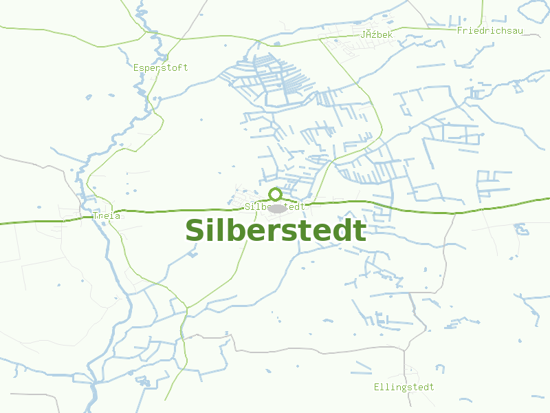Karte von Silberstedt
