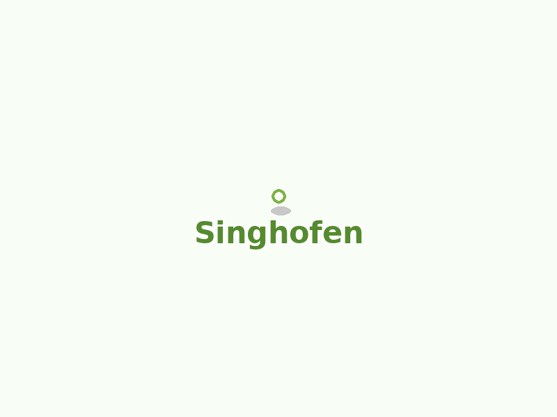 Karte von Singhofen