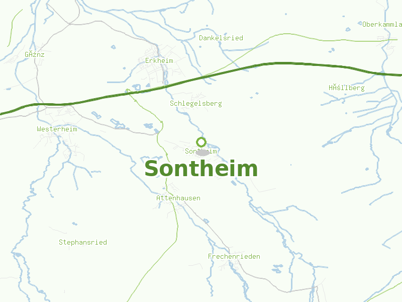 Karte von Sontheim
