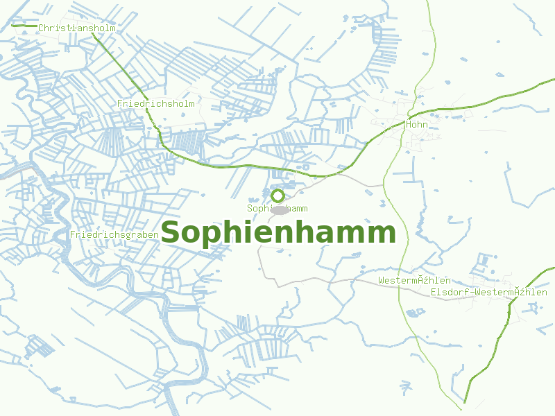 Karte von Sophienhamm