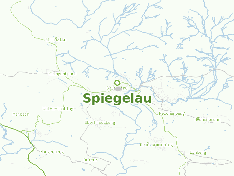 Karte von Spiegelau
