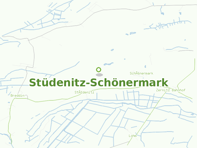 Karte von Stüdenitz-Schönermark