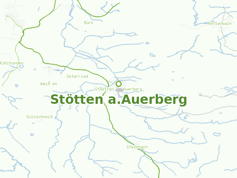 Karte von Stötten a.Auerberg