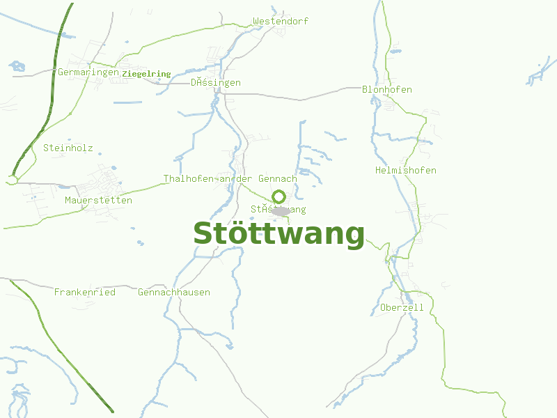 Karte von Stöttwang
