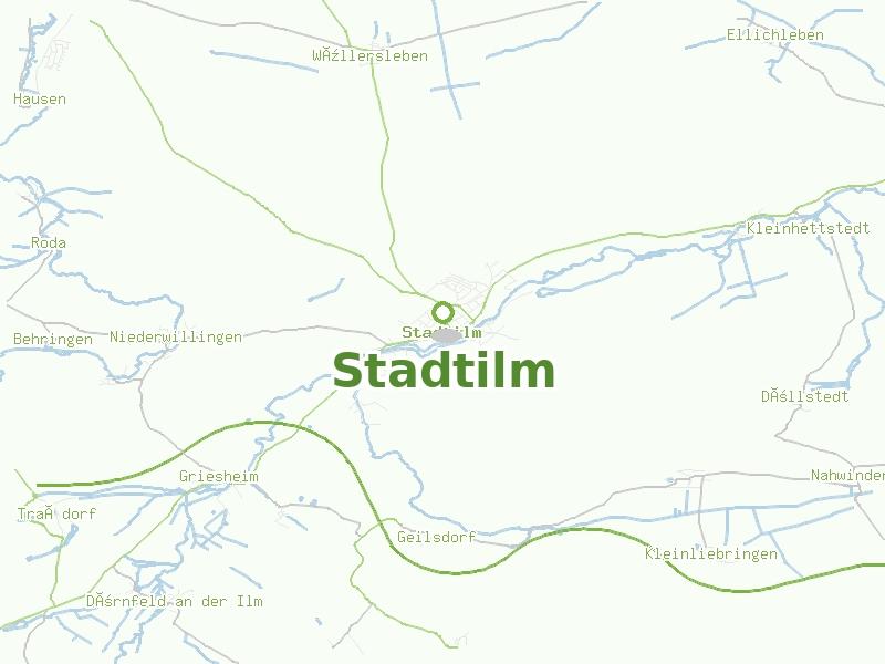 Karte von Stadtilm
