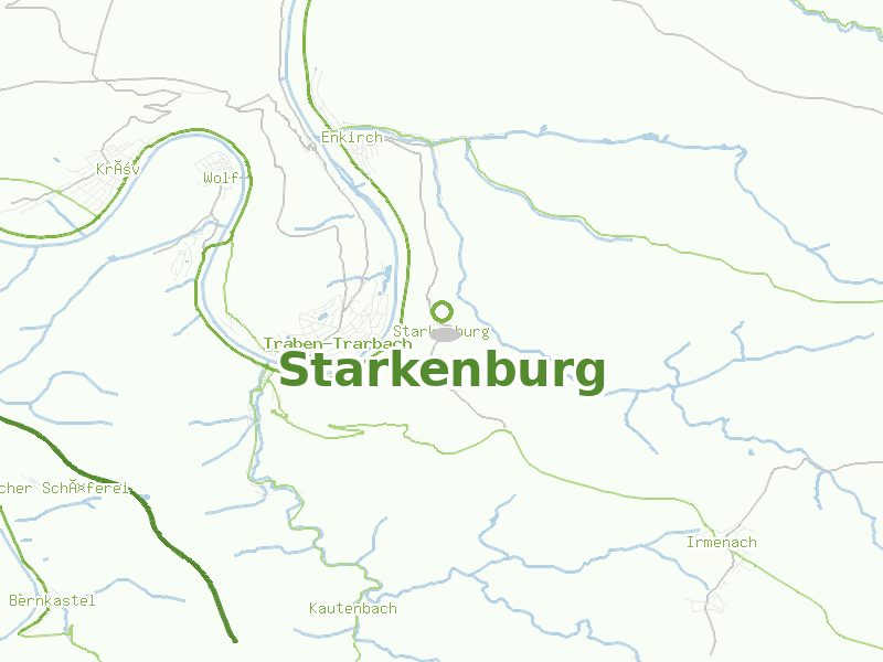 Karte von Starkenburg