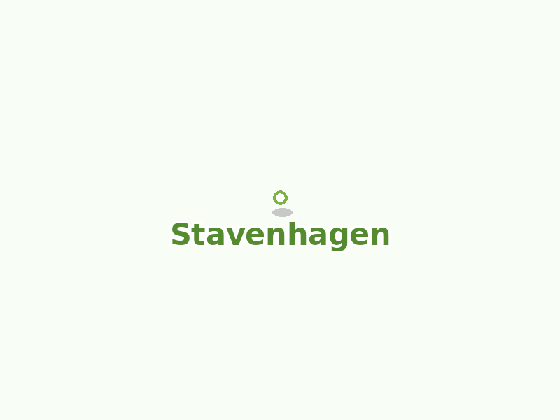 Karte von Stavenhagen