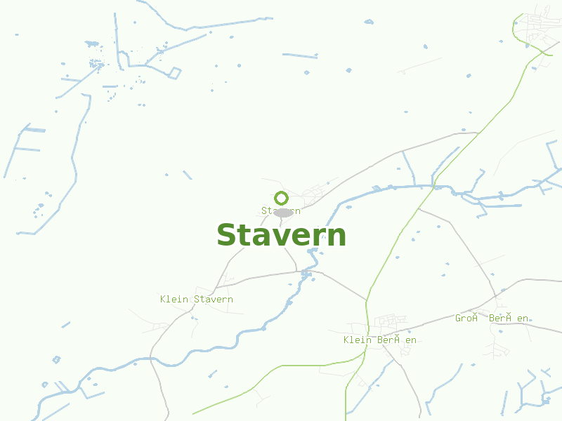 Karte von Stavern