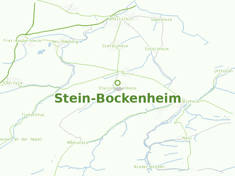 Karte von Stein-Bockenheim