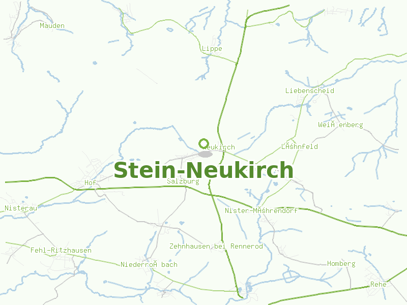 Karte von Stein-Neukirch