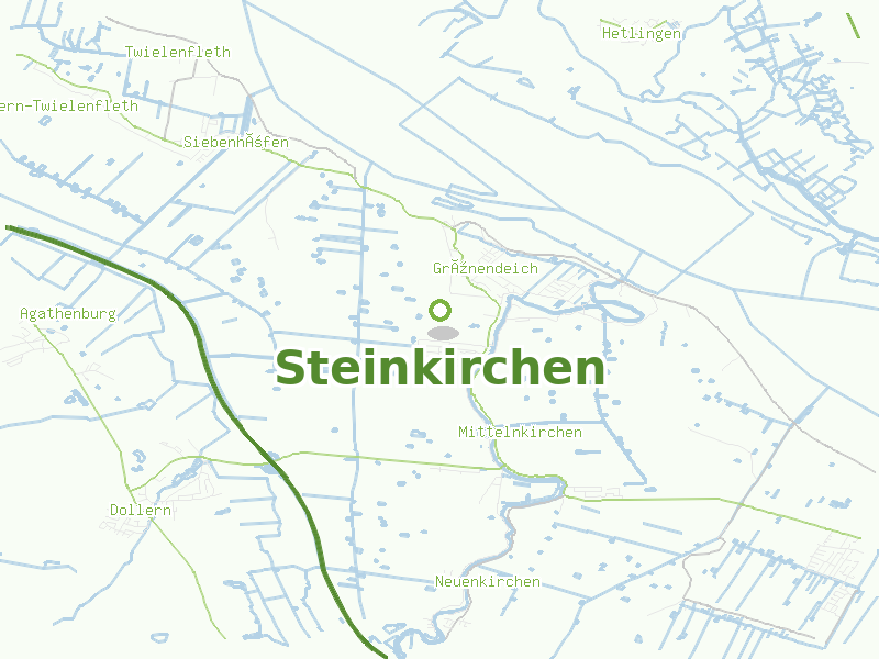 Karte von Steinkirchen