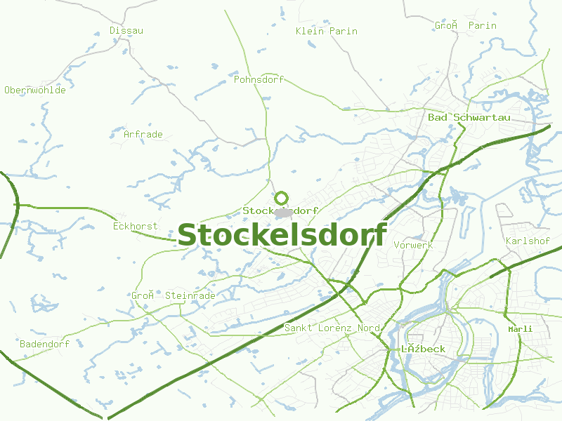 Karte von Stockelsdorf