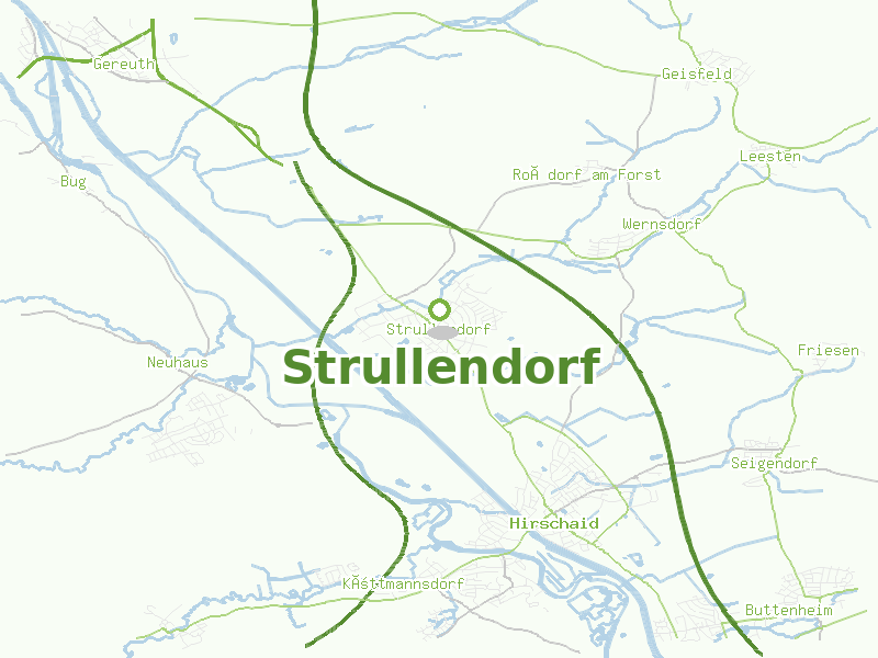Karte von Strullendorf