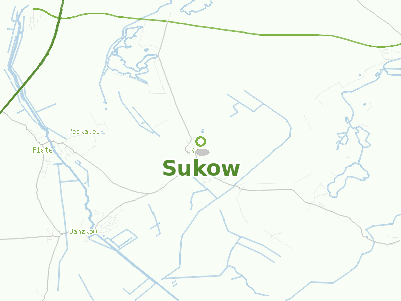 Karte von Sukow
