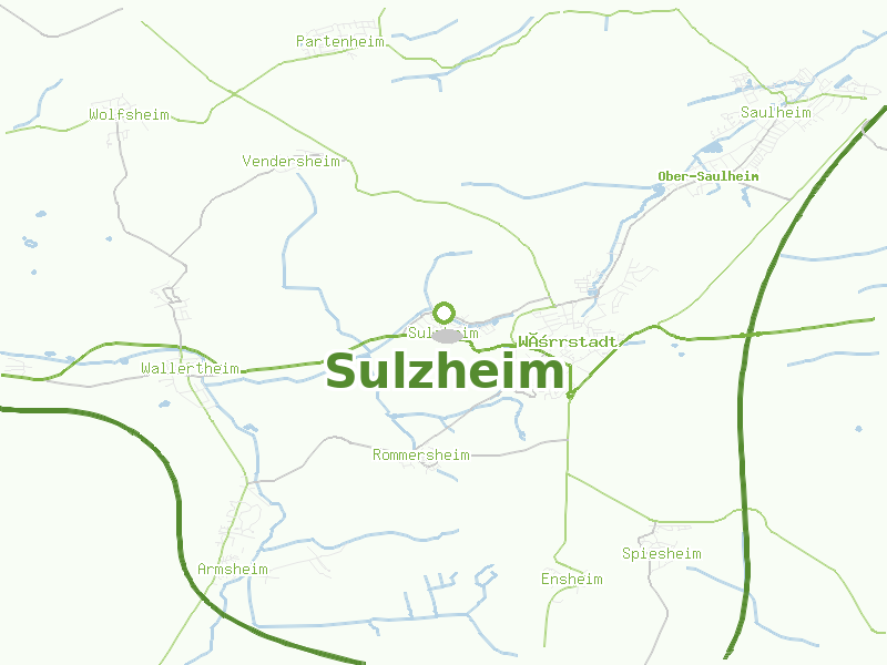 Karte von Sulzheim