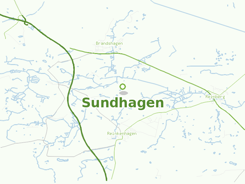 Karte von Sundhagen