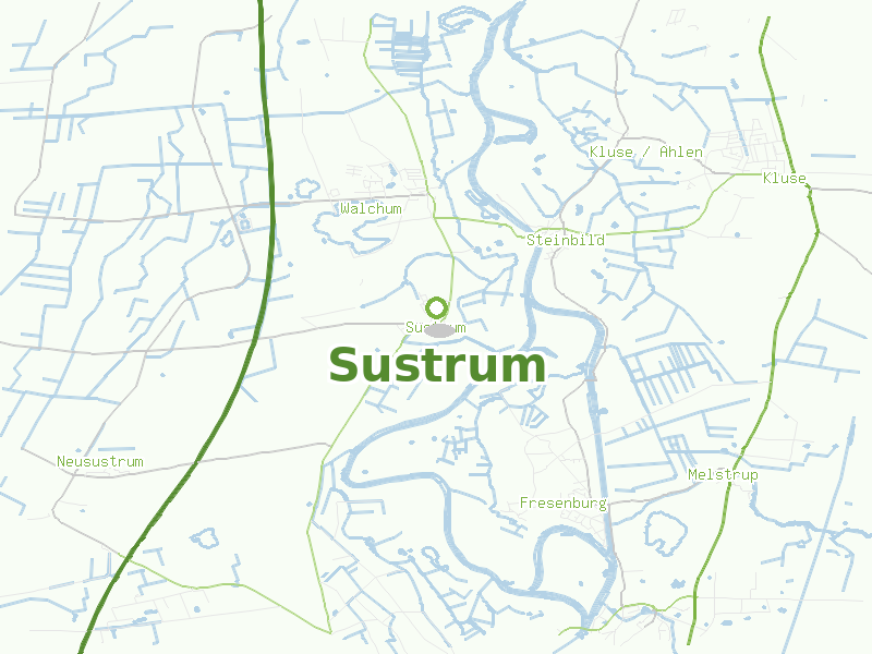 Karte von Sustrum