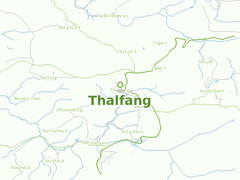 Karte von Thalfang