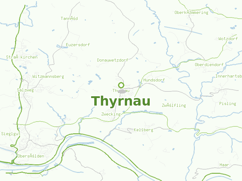 Karte von Thyrnau