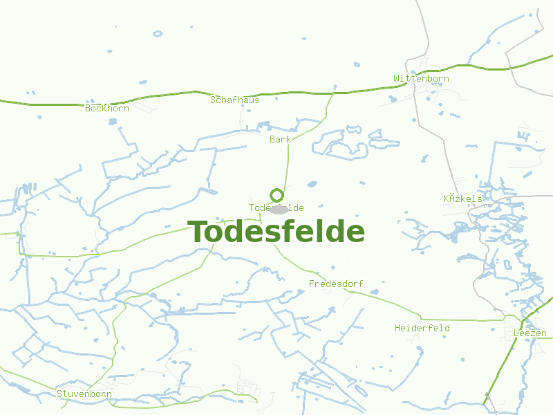 Karte von Todesfelde