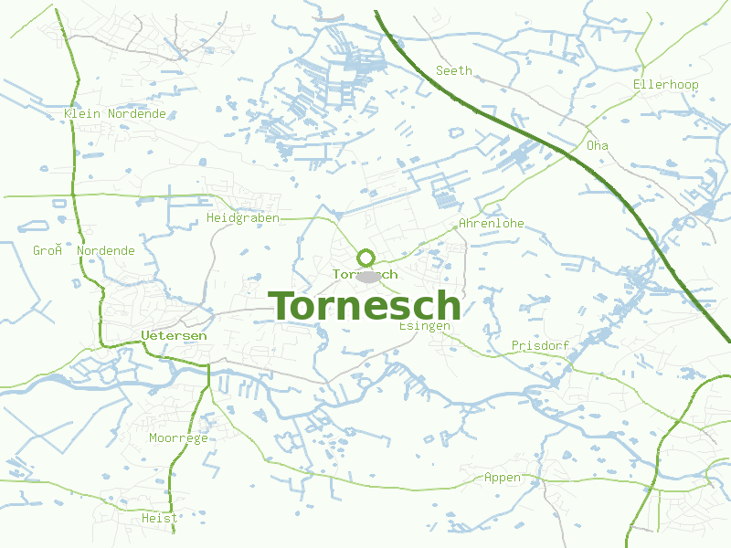 Karte von Tornesch