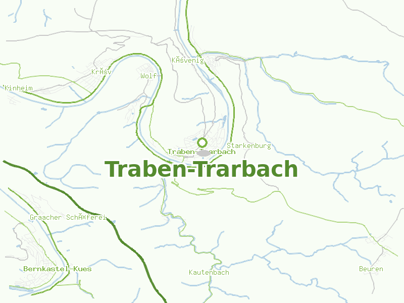 Karte von Traben-Trarbach