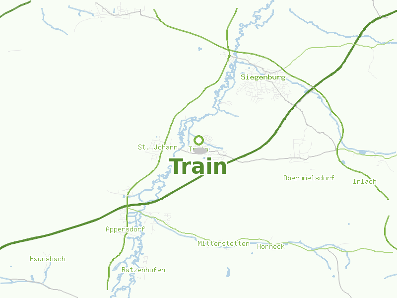 Karte von Train