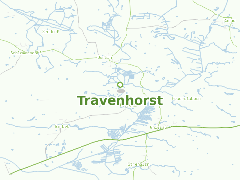 Karte von Travenhorst