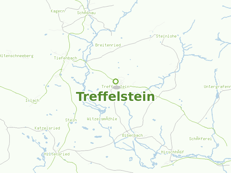Karte von Treffelstein