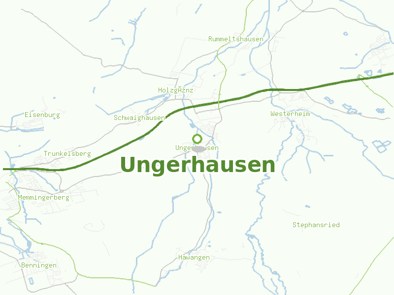 Karte von Ungerhausen