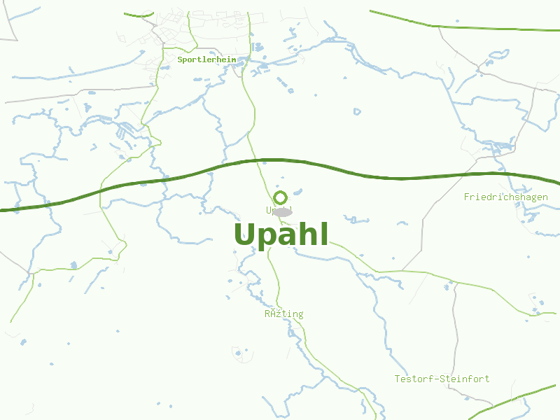 Karte von Upahl