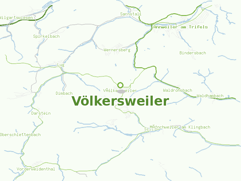 Karte von Völkersweiler