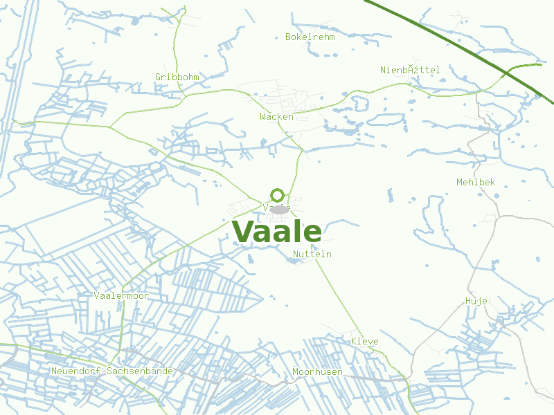 Karte von Vaale