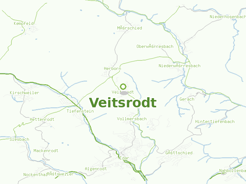 Karte von Veitsrodt