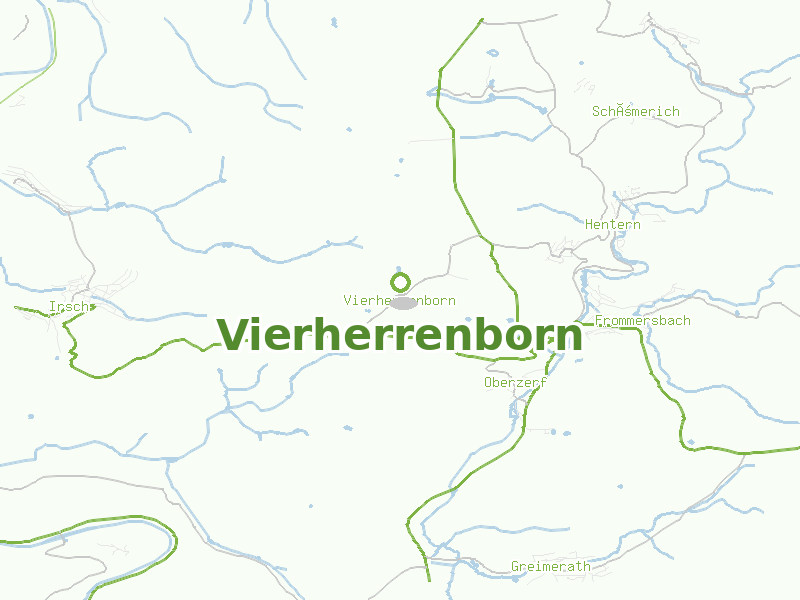 Karte von Vierherrenborn