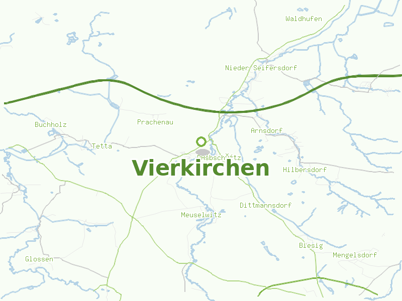 Karte von Vierkirchen