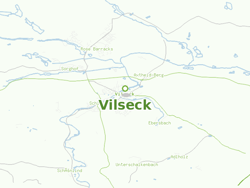 Karte von Vilseck