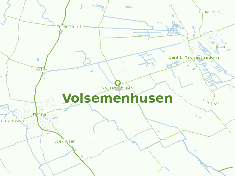 Karte von Volsemenhusen