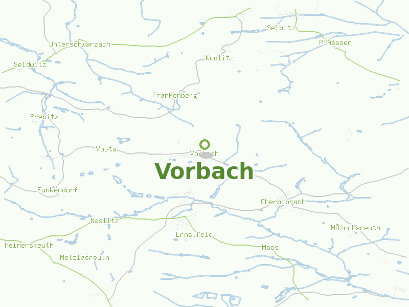 Karte von Vorbach