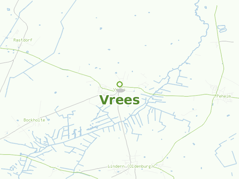 Karte von Vrees