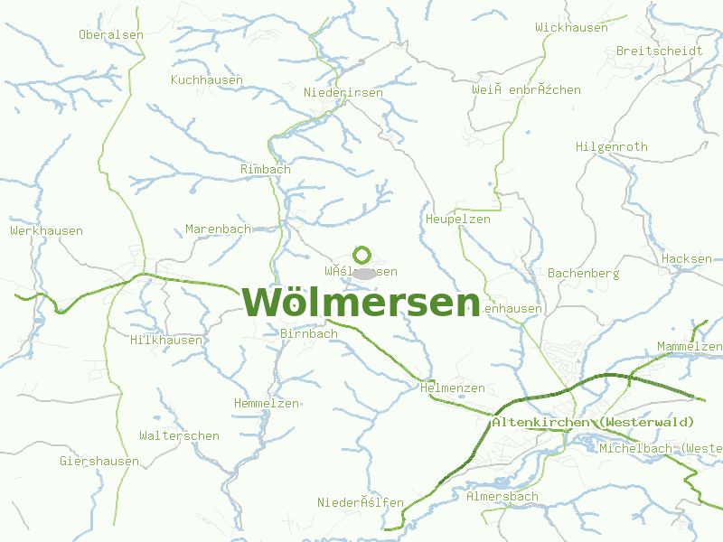 Karte von Wölmersen