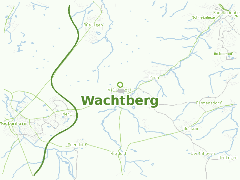 Karte von Wachtberg
